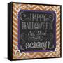 Happy Halloween-Fiona Stokes-Gilbert-Framed Stretched Canvas