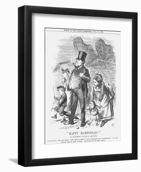 Happy Hampstead!, 1875-Joseph Swain-Framed Giclee Print