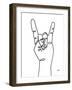 Happy Hands II-Moira Hershey-Framed Art Print