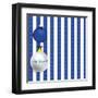 Happy Hanukkah Illustration-kathygold-Framed Art Print