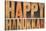 Happy Hanukkah-PixelsAway-Stretched Canvas