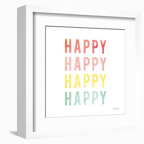 Happy Happy-Ann Kelle-Framed Art Print