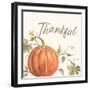 Happy Harvest VIII Thankful-Silvia Vassileva-Framed Art Print