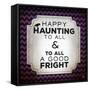 Happy Haunting-Kimberly Glover-Framed Stretched Canvas