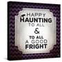 Happy Haunting-Kimberly Glover-Stretched Canvas