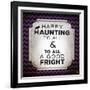 Happy Haunting-Kimberly Glover-Framed Giclee Print