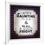 Happy Haunting-Kimberly Glover-Framed Giclee Print