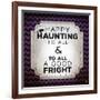 Happy Haunting-Kimberly Glover-Framed Giclee Print