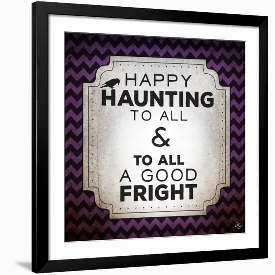 Happy Haunting-Kimberly Glover-Framed Giclee Print