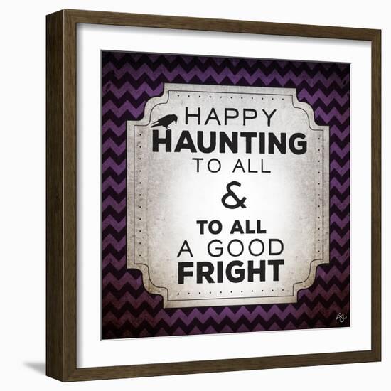 Happy Haunting-Kimberly Glover-Framed Giclee Print