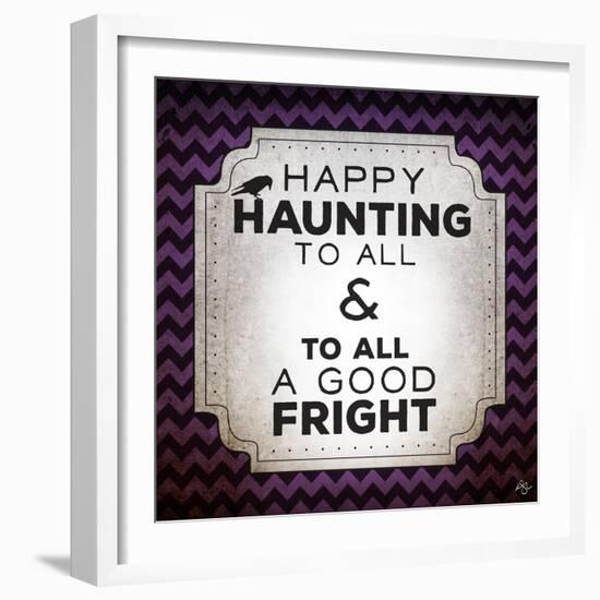 Happy Haunting-Kimberly Glover-Framed Giclee Print