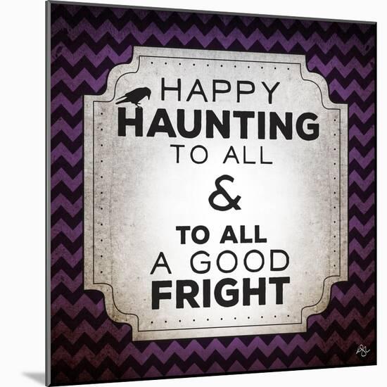 Happy Haunting-Kimberly Glover-Mounted Giclee Print