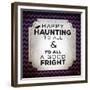 Happy Haunting-Kimberly Glover-Framed Premium Giclee Print