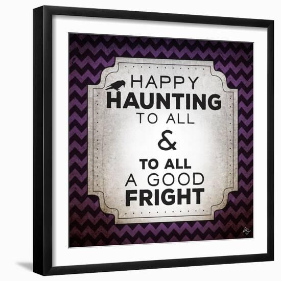 Happy Haunting-Kimberly Glover-Framed Premium Giclee Print