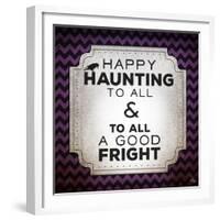 Happy Haunting-Kimberly Glover-Framed Premium Giclee Print