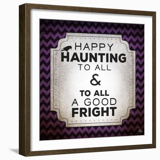 Happy Haunting-Kimberly Glover-Framed Giclee Print