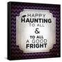 Happy Haunting-Kimberly Glover-Framed Stretched Canvas