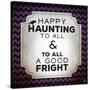 Happy Haunting-Kimberly Glover-Stretched Canvas