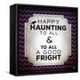 Happy Haunting-Kimberly Glover-Framed Stretched Canvas