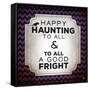 Happy Haunting-Kimberly Glover-Framed Stretched Canvas