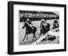 Happy Haven Wins the Pavilion Handicap Race at Brighton from Bally-Conneely and Cabouchon-null-Framed Art Print
