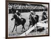 Happy Haven Wins the Pavilion Handicap Race at Brighton from Bally-Conneely and Cabouchon-null-Framed Art Print