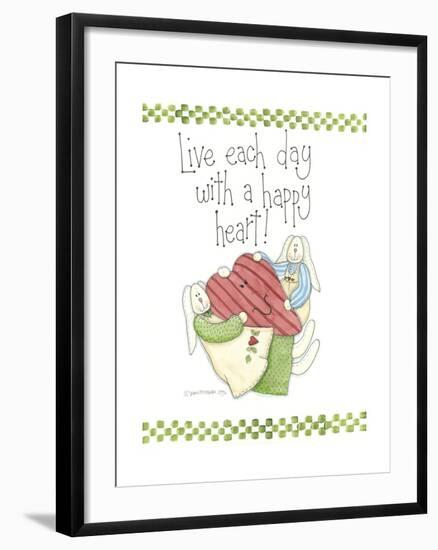 Happy Heart-Debbie McMaster-Framed Giclee Print