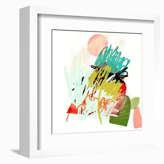 Happy Hills-Niya Christine-Framed Art Print