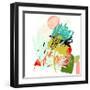 Happy Hills-Niya Christine-Framed Art Print