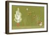 Happy Holiday Fond Olive-Anne Cote-Framed Giclee Print