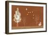 Happy Holiday Fond Terre-Anne Cote-Framed Giclee Print