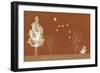 Happy Holiday Fond Terre-Anne Cote-Framed Giclee Print