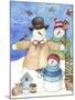 Happy Holiday Snow-Melinda Hipsher-Mounted Giclee Print
