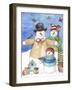 Happy Holiday Snow-Melinda Hipsher-Framed Giclee Print