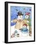 Happy Holiday Snow-Melinda Hipsher-Framed Giclee Print