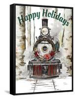 Happy Holiday Trails-Patricia Pinto-Framed Stretched Canvas