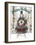 Happy Holiday Trails-Patricia Pinto-Framed Art Print