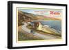 Happy Holidays from Malibu, California-null-Framed Art Print