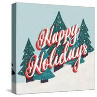 Happy Holidays In The Snow-Ashley Santoro-Stretched Canvas