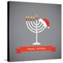 Happy Holidays, Merry Christmas and Happy Hanukkah-LipMic-Stretched Canvas