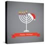 Happy Holidays, Merry Christmas and Happy Hanukkah-LipMic-Stretched Canvas