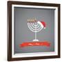 Happy Holidays, Merry Christmas and Happy Hanukkah-LipMic-Framed Art Print