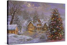 Happy Holidays-Nicky Boehme-Stretched Canvas