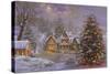 Happy Holidays-Nicky Boehme-Stretched Canvas