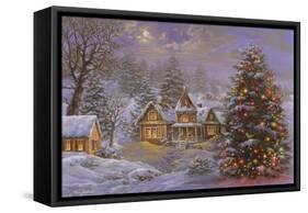Happy Holidays-Nicky Boehme-Framed Stretched Canvas