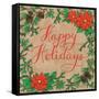 Happy Holidays-Paul Brent-Framed Stretched Canvas