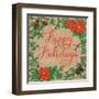 Happy Holidays-Paul Brent-Framed Art Print