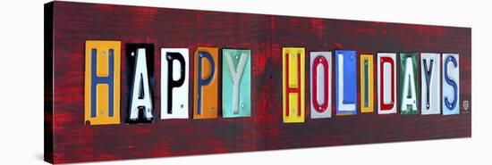 Happy Holidays-Design Turnpike-Stretched Canvas