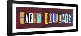 Happy Holidays-Design Turnpike-Framed Giclee Print