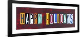 Happy Holidays-Design Turnpike-Framed Giclee Print